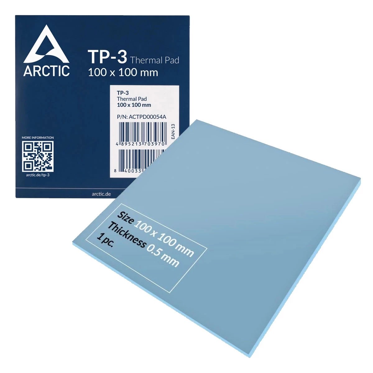 وسادة حرارية ARCTIC TP-3 عالية الأداء مقاس 100×100×0.5 ملم