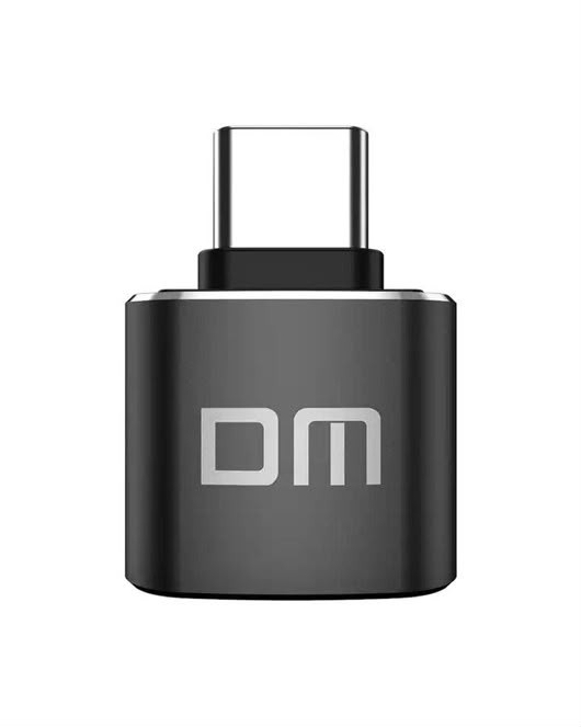 * قارئ بطاقات ذاكرة TF/مايكرو إس دي من USB Type-C بمنفذ DM