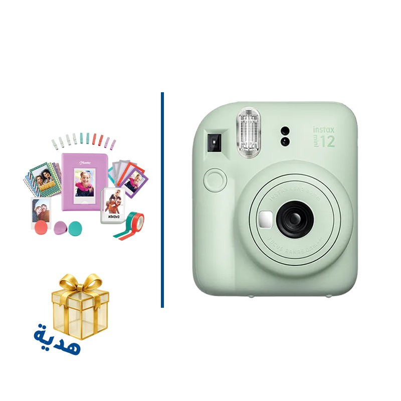 Camera Mini 12 Pack Fujifilm Instax 41-Piece Photo Accessory Bundle
