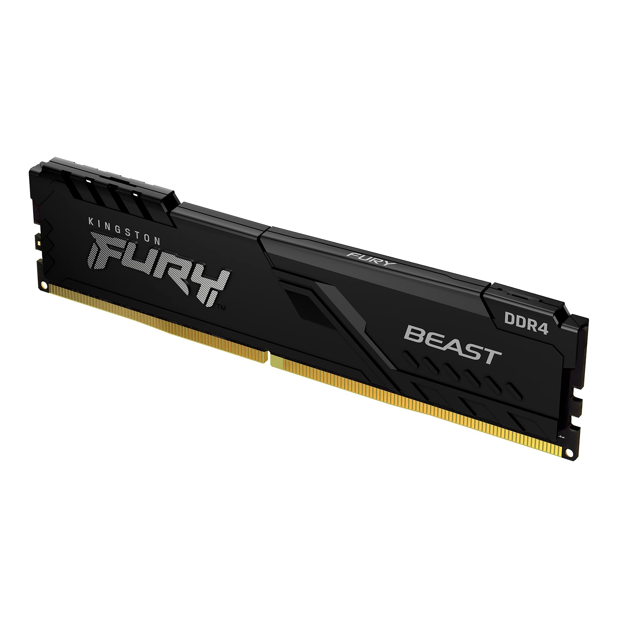 ذاكرة رام كينغستون (Kingston FURY Beast) بسعة 16 جيجابايت بتردد 3200 ميجاهرتز DDR4