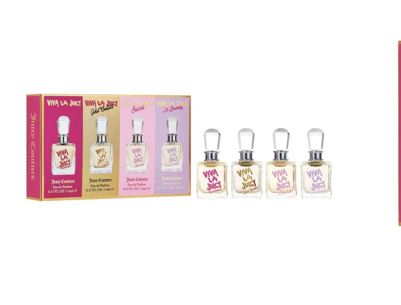 Juicy Couture Mini Perfume Set – 4-Piece Collection