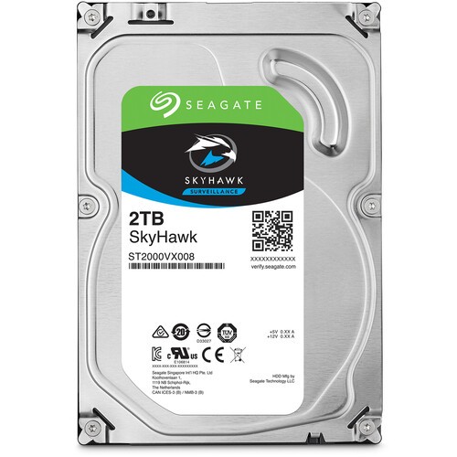 Seagate SkyHawk 3.5” 2TB HDD 160 MB/s