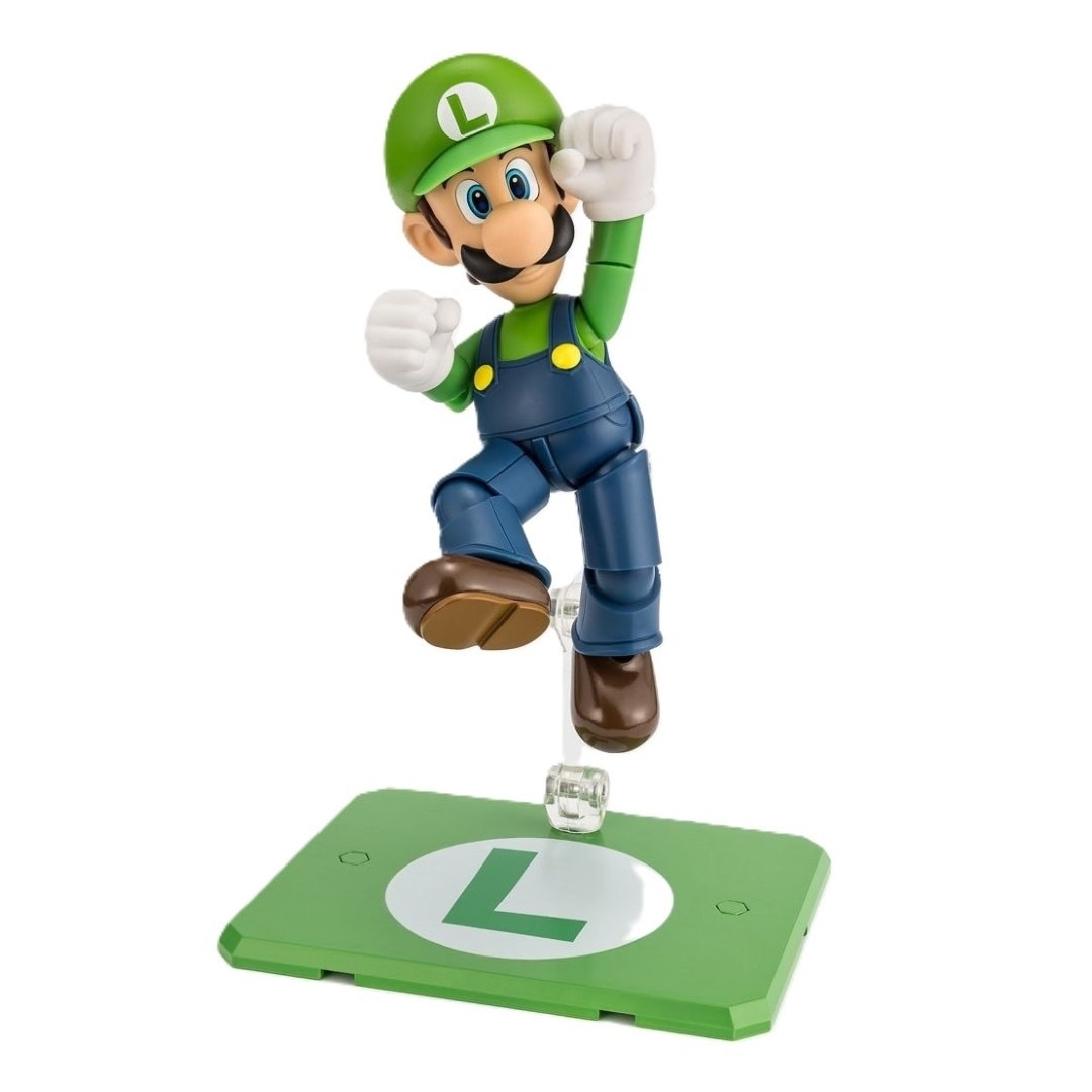 Bandai S.H.Figuarts Super Mario – Luigi Action Figure
