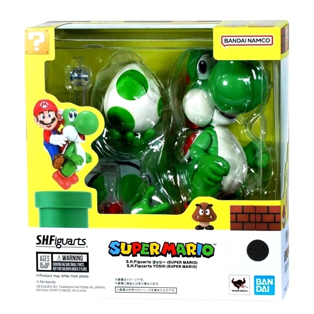Bandai S.H.Figuarts Super Mario – Yoshi Action Figure