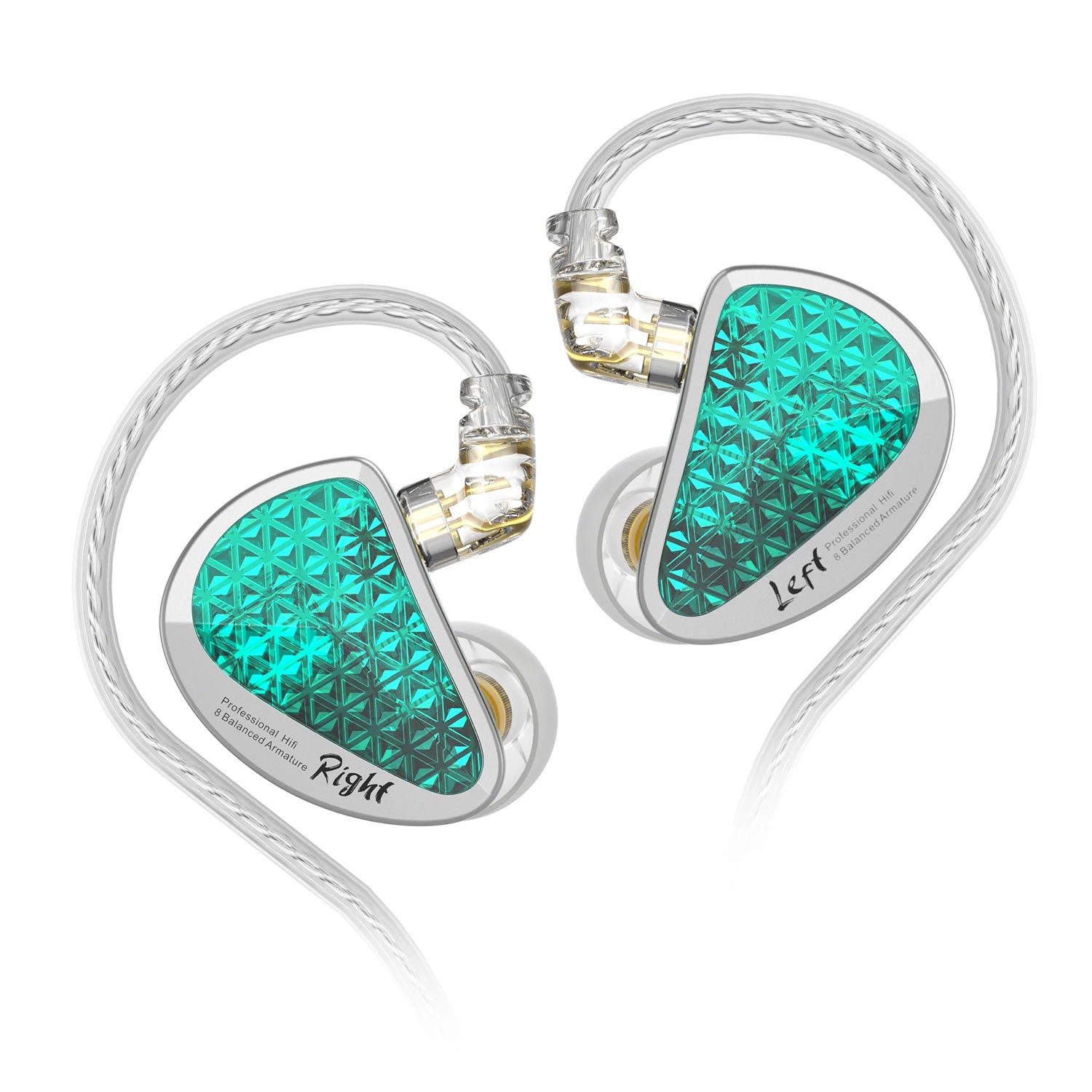 KZ AS16 Pro 16BA Balanced Armature Drivers HiFi Bass Wired IEM