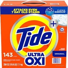 TIDE Original Powder Detergent With Ultra Oxi For All Machines - 143 Loads  مسحوق تايد اوريجينال مع تقنية الترا اوكسي لجميع الغسالات