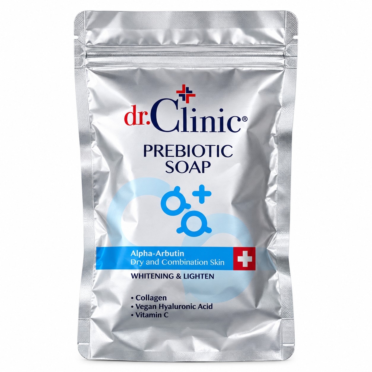 Dr. Clinic Prebiotic Soap Alpha-Arbutin for Dry & Combination Skin 100g