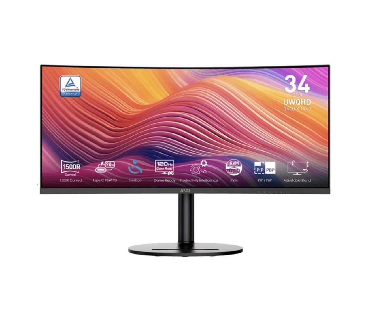 MSI 34” UWQHD — 3440×1440