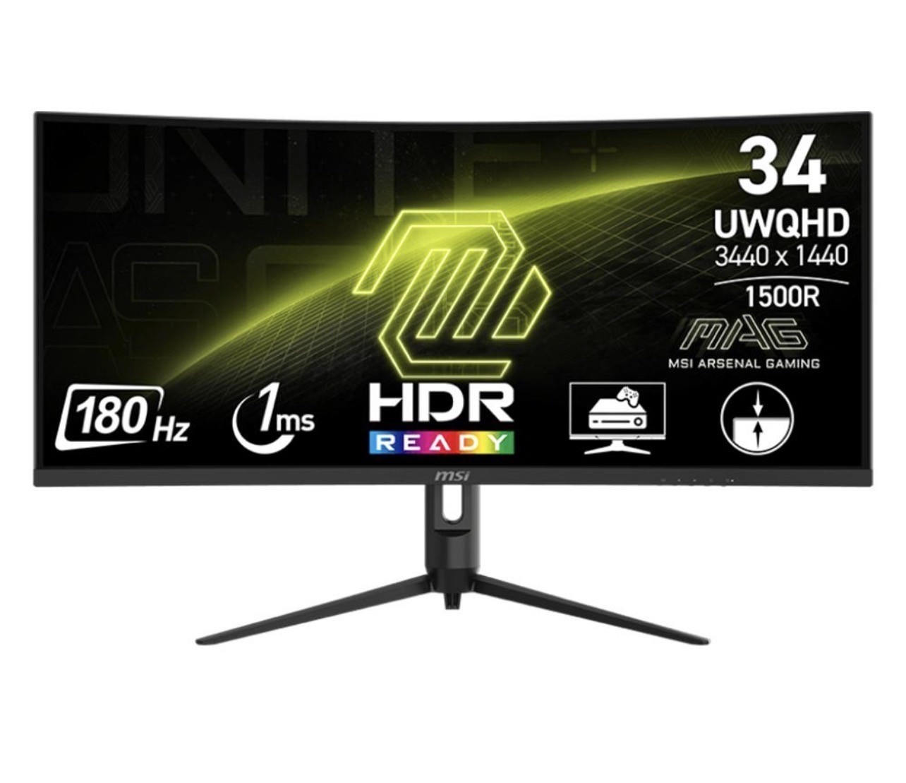MSI 34” UWQHD — 3440×1440