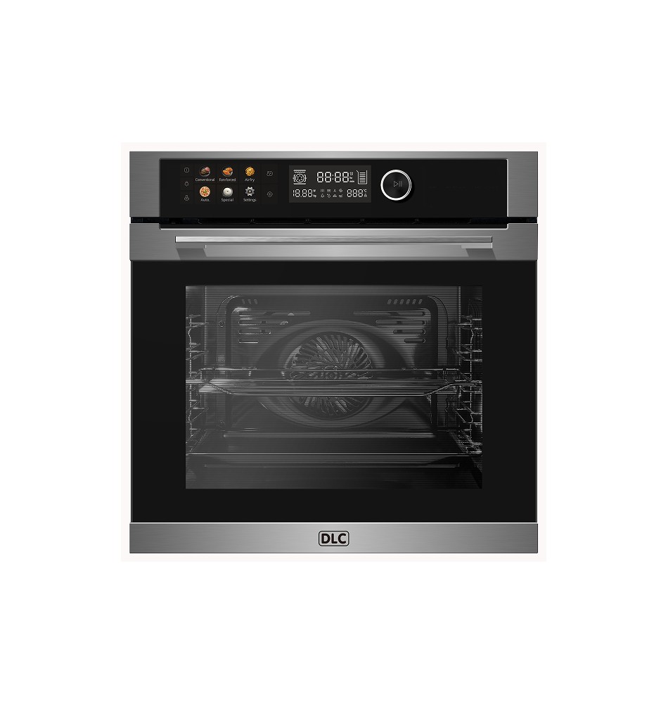 Built In Oven 60 Cm- Silver- 75 L