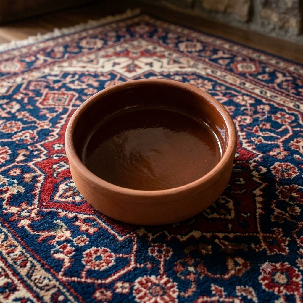 ماعون فخار 15سم