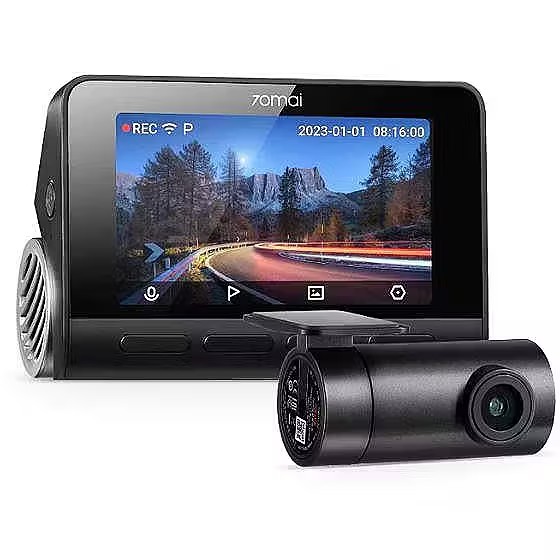 بدقة 4Kطقم كاميرا داش كام A810 بتقنية HDR + RC12 70Mai