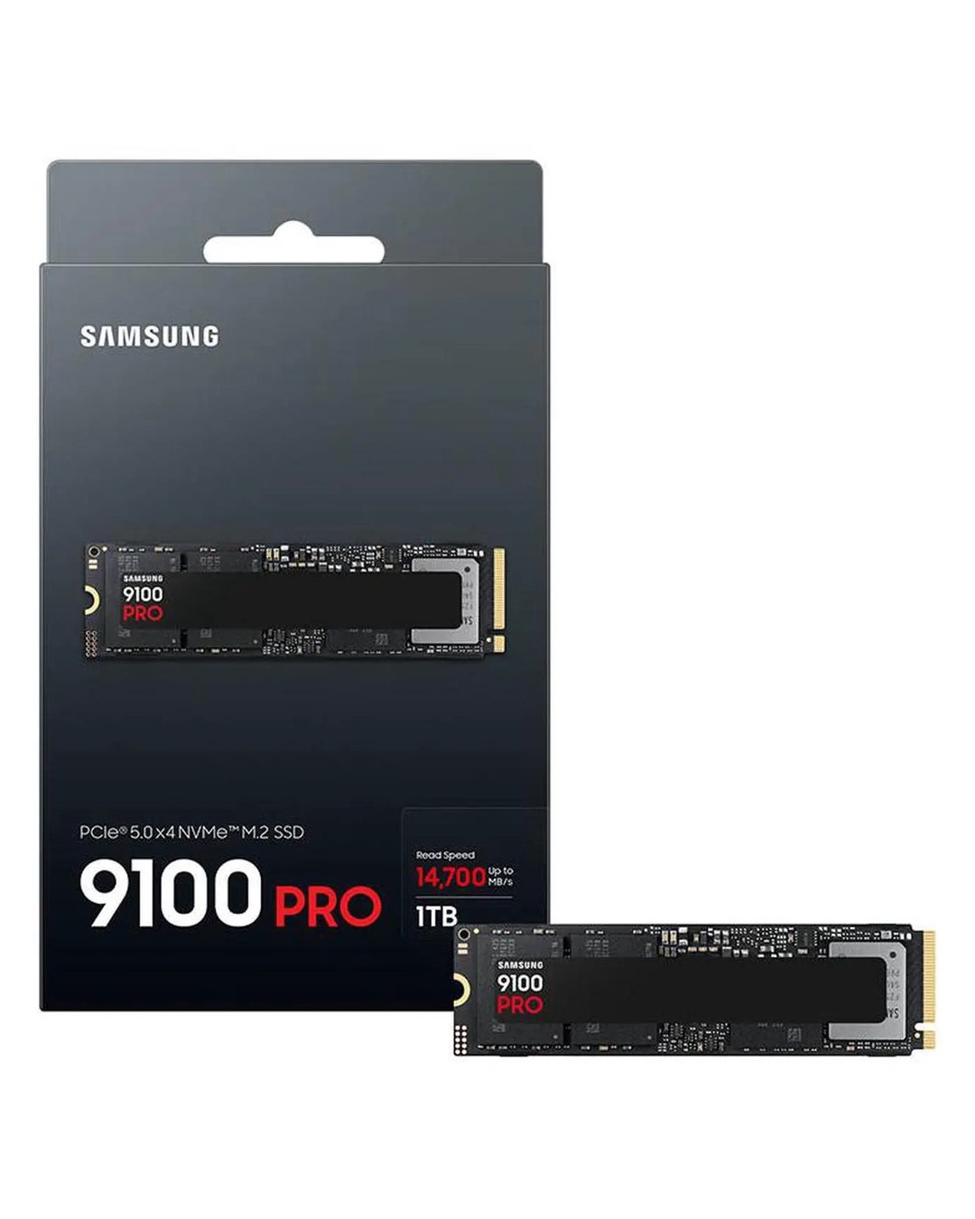 SSD SAMSUNG 9100 PRO 1TB PCIe 5.0 x4 M.2 NVMe