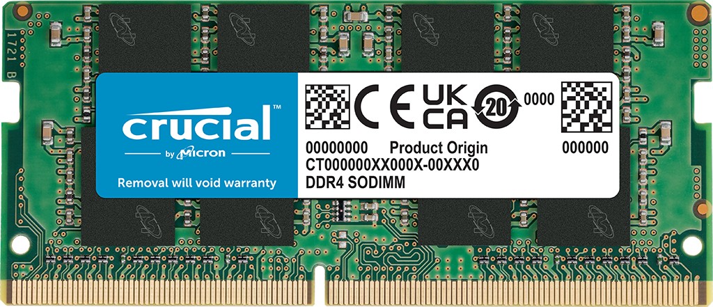 رام Crucial 16GB DDR4 3200MHz