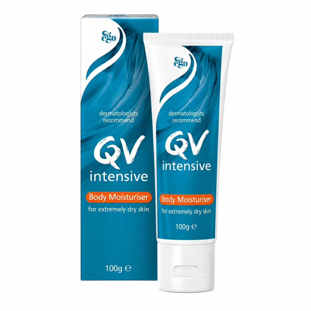 مرطب الجسم المكثف QV للبشرة شديدة الجفاف – 100 غرام