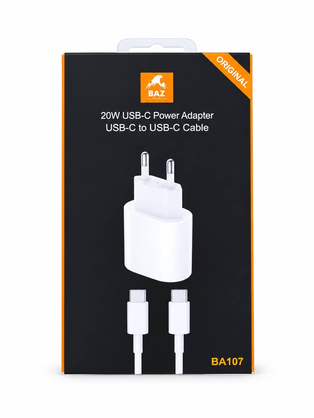 شاحن BAZ 20W USB-C Power Adapter (BA107
