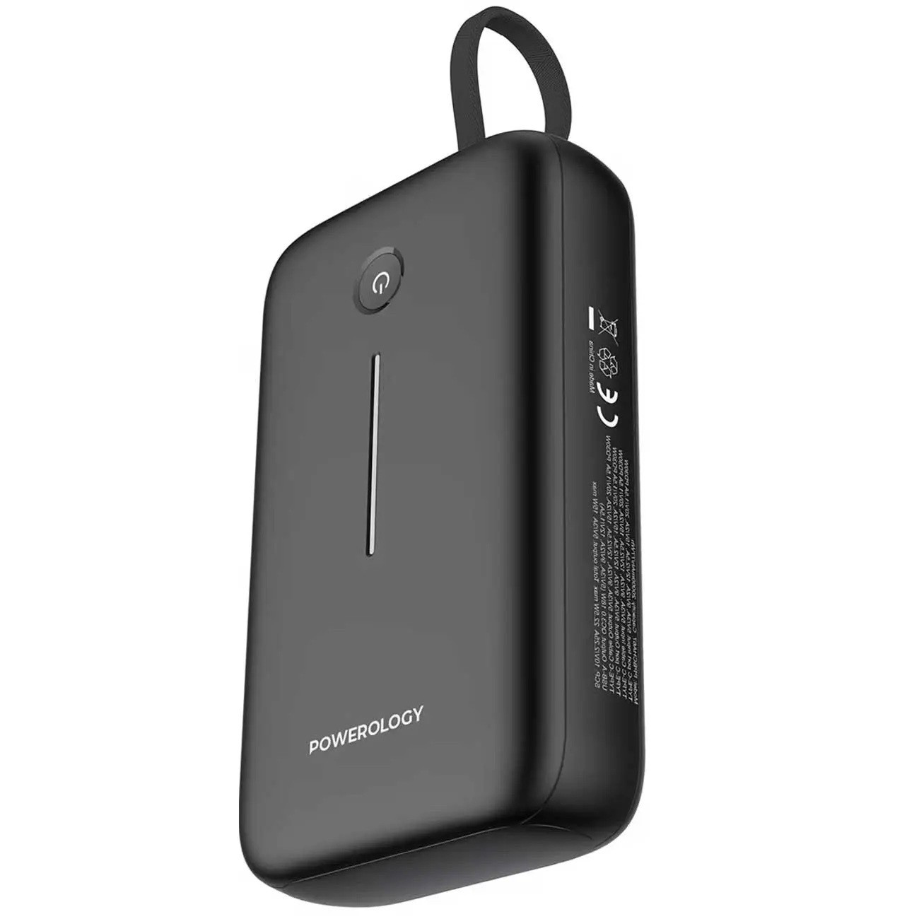 باور بانك بسعة 20,000mAh من Powerology شحن بقوة 30W