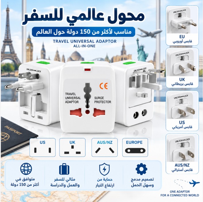 محول قابس كهربائي AG-8310-25