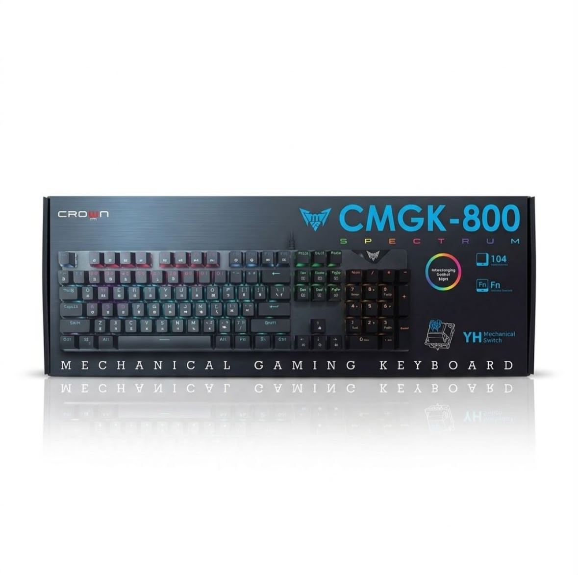Crown CMGK-800 Spectrum Mechanical Gaming Keyboard