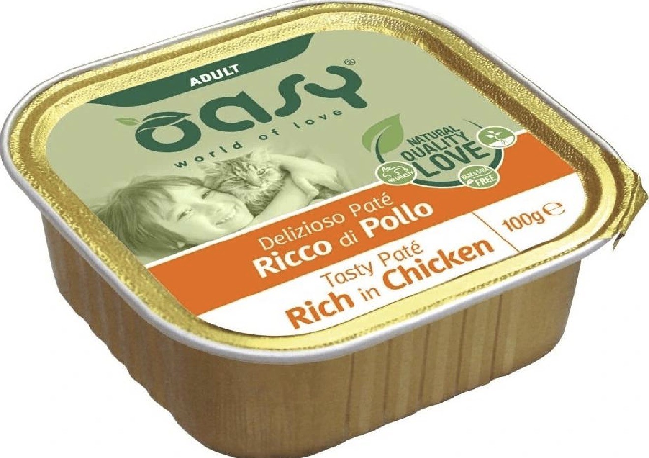 Oasy دجاج في باتيه