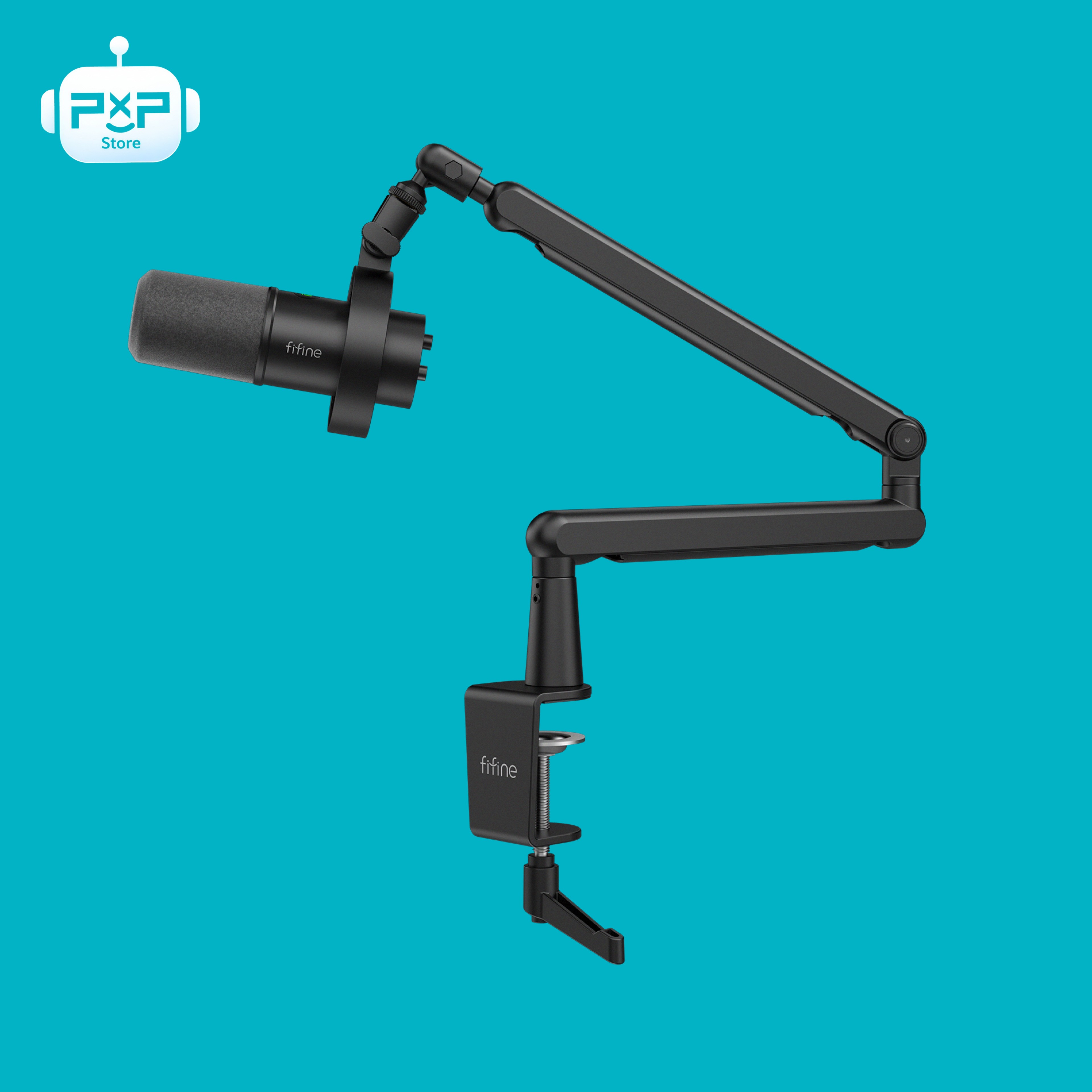ميكروفون FIFINE T688 USB/XLR احترافي مع حامل ذراع