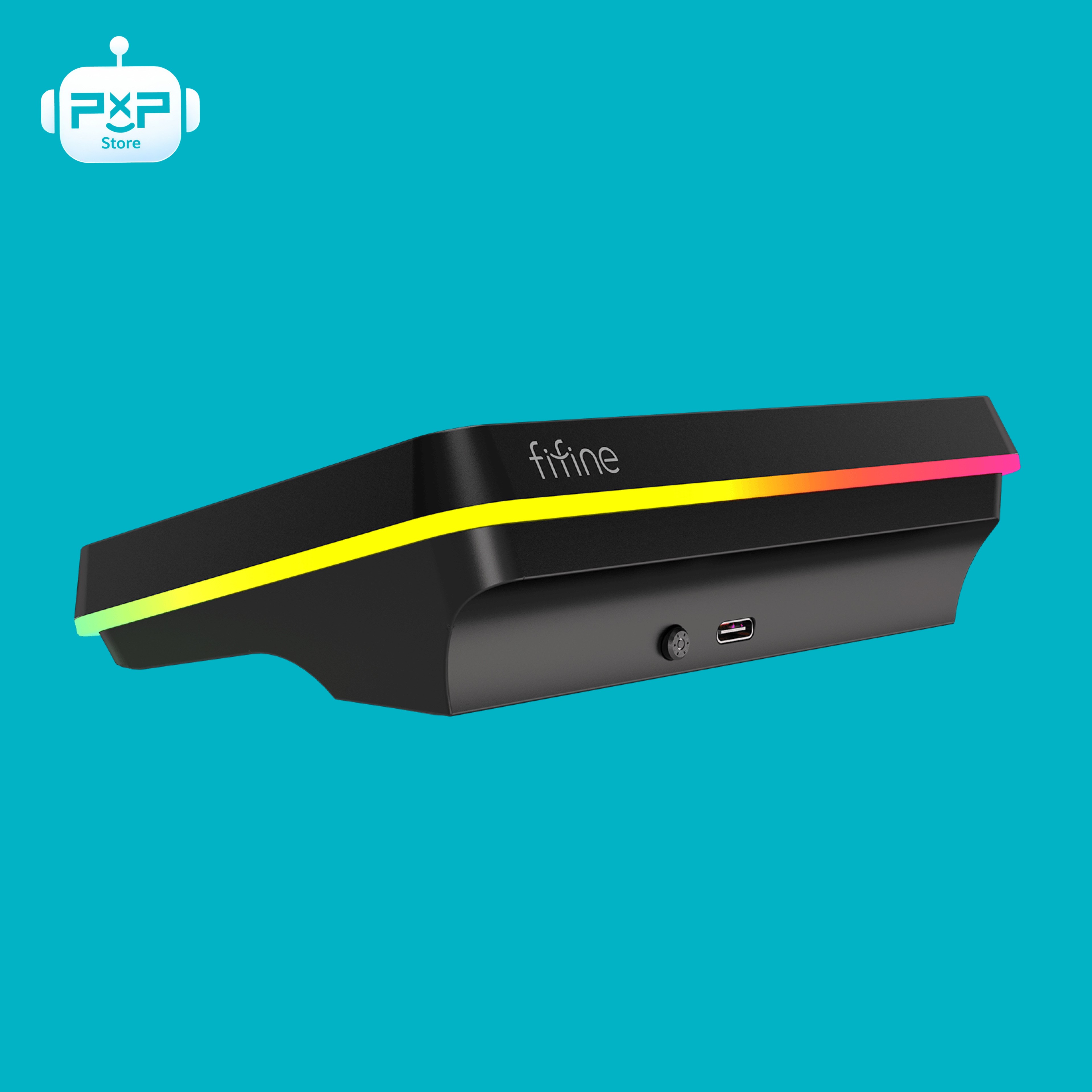 وحدة تحكم البث FIFINE AmpliGame D6 مع إضاءة RGB