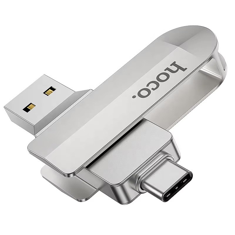 فلاش ميموري 64GB USB 3.0 بمنفذي USB-A وType-C