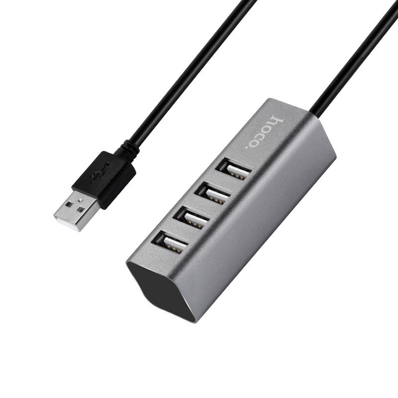 موزع هاب USB من هوكو 4 في 1 بسرعة نقل 480Mbps