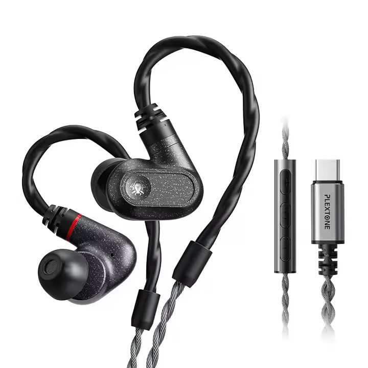 سماعة ألعاب سلكية احترافية من PLEXTONE بمنفذ Type-C