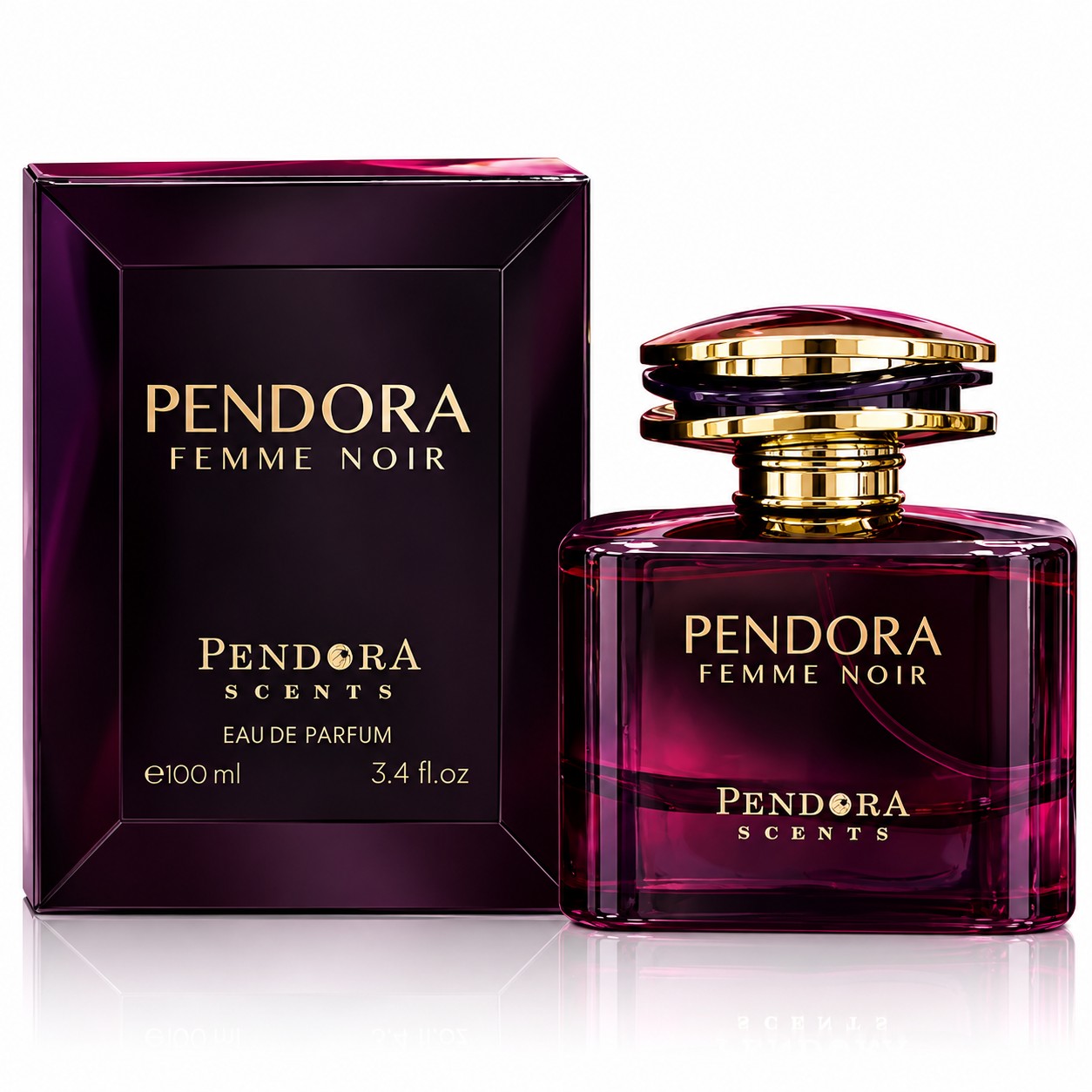 Pendora Scents Femme Noir Eau De Parfum Women's Perfume 100ml