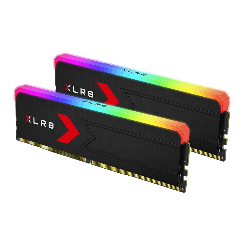 رام PNY XLR8 RGB 32GB (2x16GB) DDR5 CL30 6000MHz Black