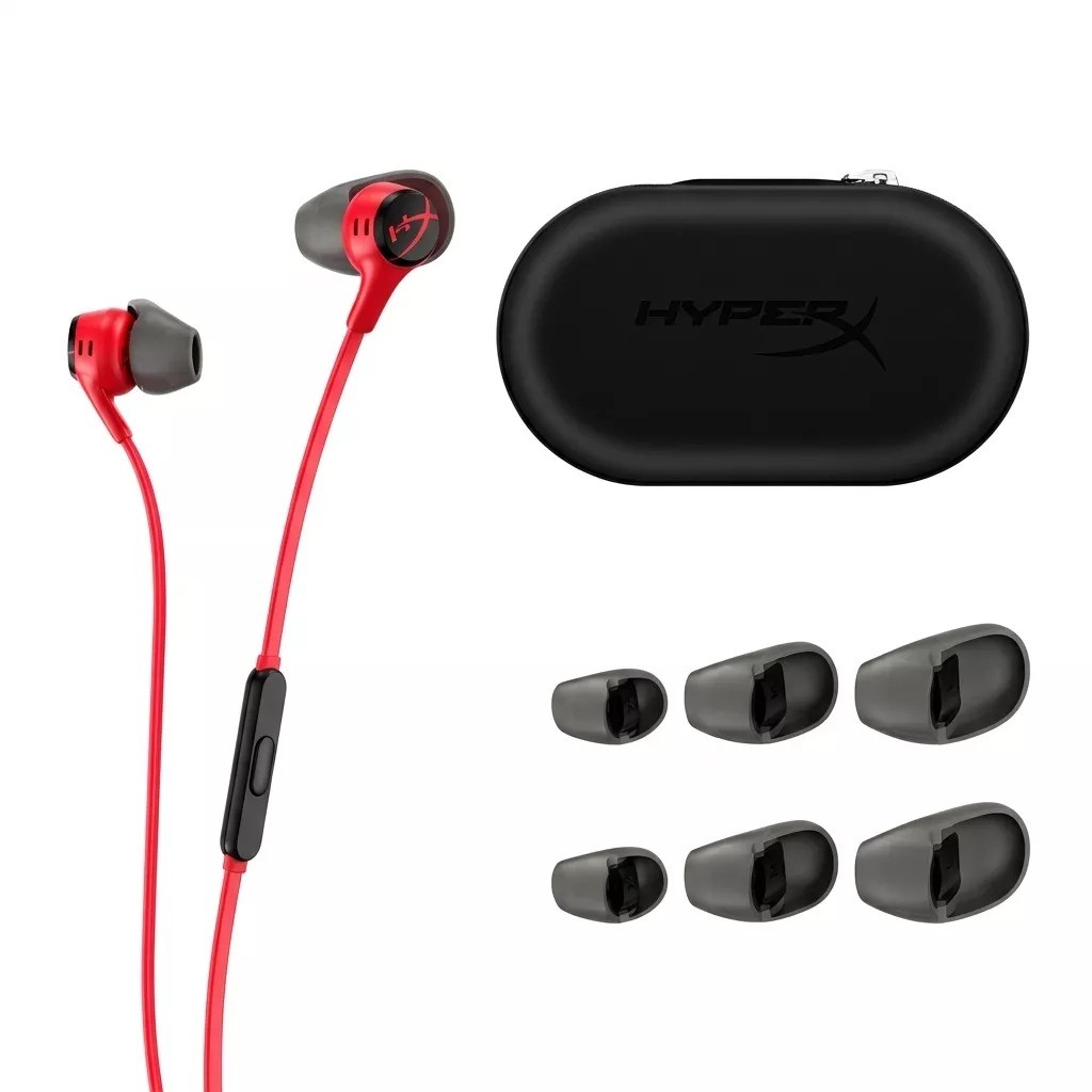 سماعات أذن HyperX Cloud Earbuds 2 – أحمر