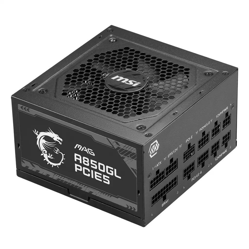 مزود طاقة MSI A850GL 850W ATX 3.1 – وحدات بالكامل