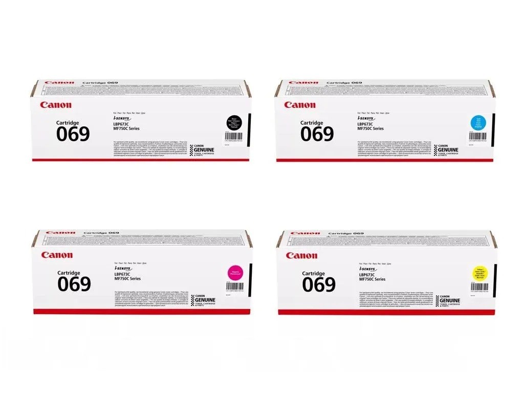 Genuine Canon 069 Ink Cartridge Set