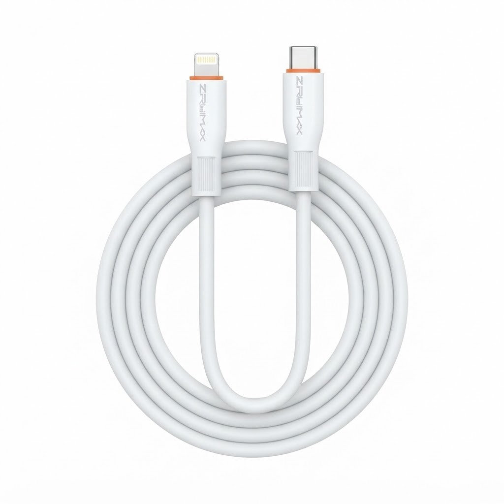 كابل ZIRUIMAX Lightning سيليكون 1M شحن سريع 120W