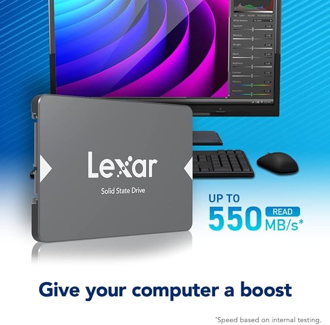 هارد اس اس دي 2.5" 2 تيرة LEXAR