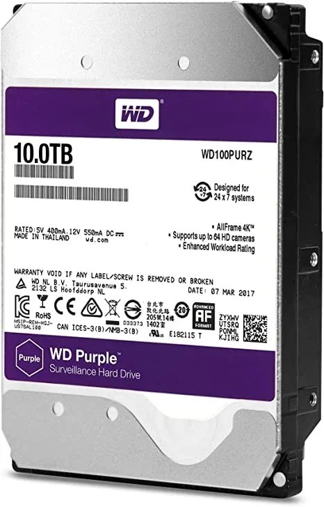 هارد بنفسجي 10 تيرا WD