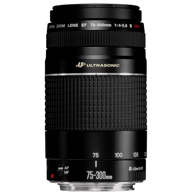 عدسة كانون EF 75–300mm F4–5.6 III