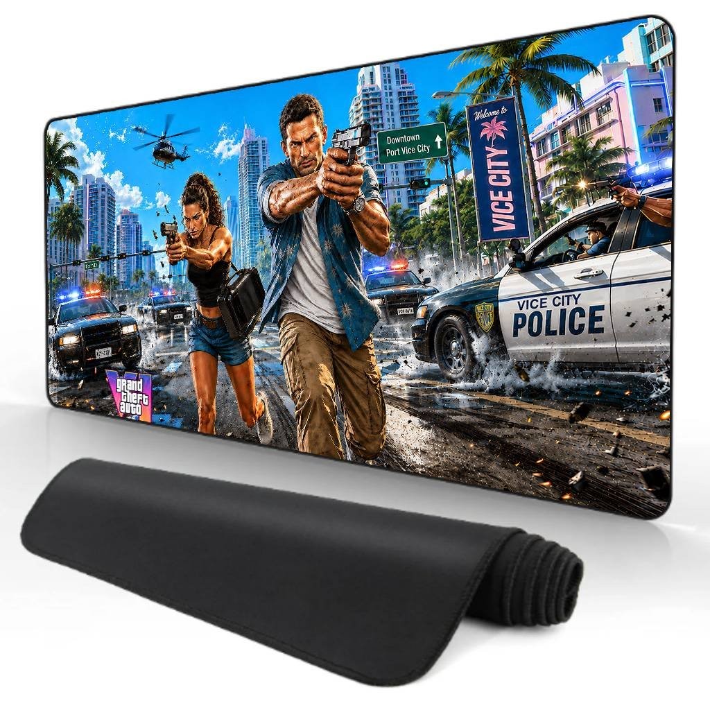 Mouse Pad 90x45 cm / 4mm : GTA VI - 3