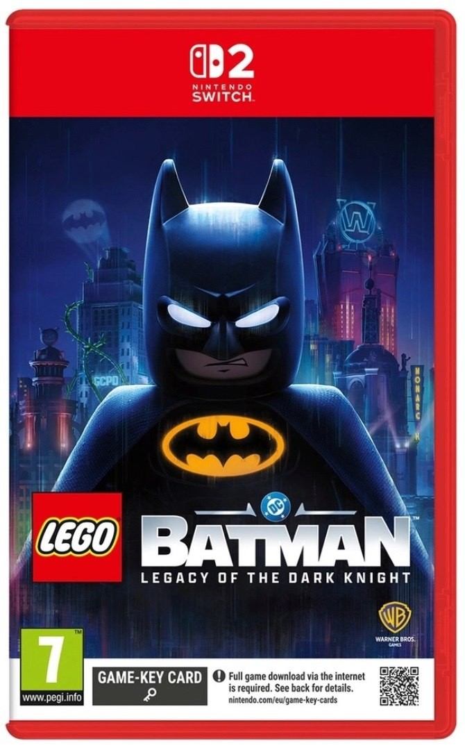 بطاقة لعبة ليجو باتمان ليجاسي أوف ذا دارك نايت لجهاز نينتندو سويتش 2 (LEGO Batman: Legacy of the Dark Knight - Nintendo Switc