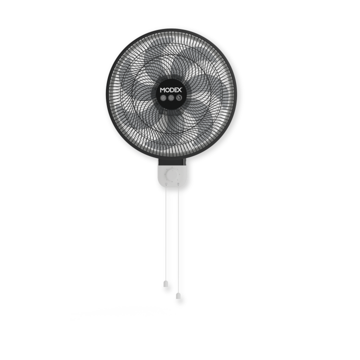 FA1114 14" Wall Fan - 3 Speeds, Pull Chain, 90° Oscillation