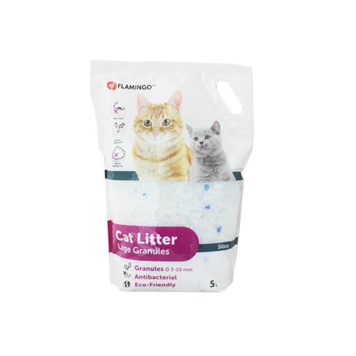 Silica Large Granules Clumping Cat Litter رمل للقطط مسواگ