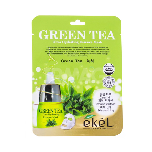 الإثارة غثيان عطلة نهاية الاسبوع  Green Tea Ultra Hydrating Essence Mask ماسك ورقي بخلاصة الشاي الاخضر