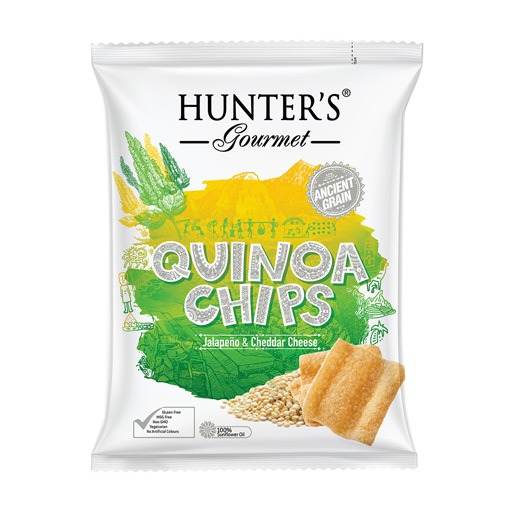Gluten Free Jalapeno And Cheddar Cheese Quinoa Chips شيبس رقائق كينوا
