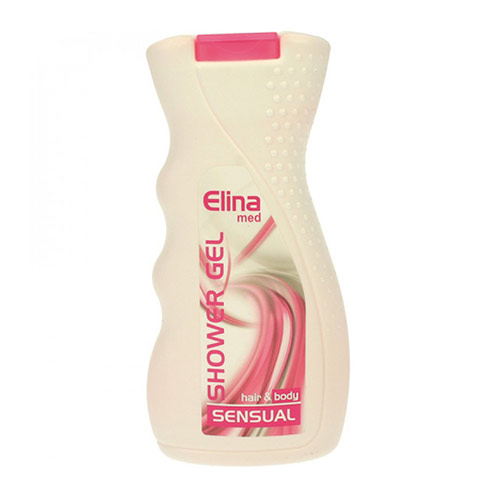 Elina med Shower Gel Hair & Body Sensual شامبو وغسول جسم