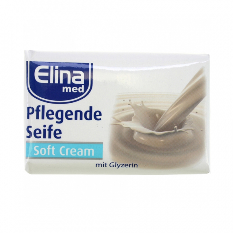 Elina Med Soft Cream Soap صابونة كريمية للوجه والجسم