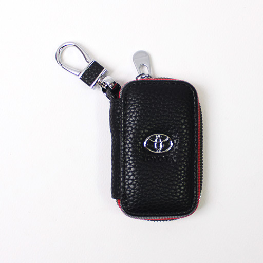toyota car key leather case حافظة مفاتيح سيارة جلد