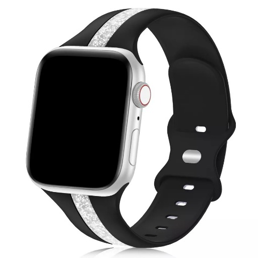 Black-Glitter Silver IT-9025-13-A