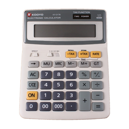 KY3176 Electronic Calculator حاسبة رقمية