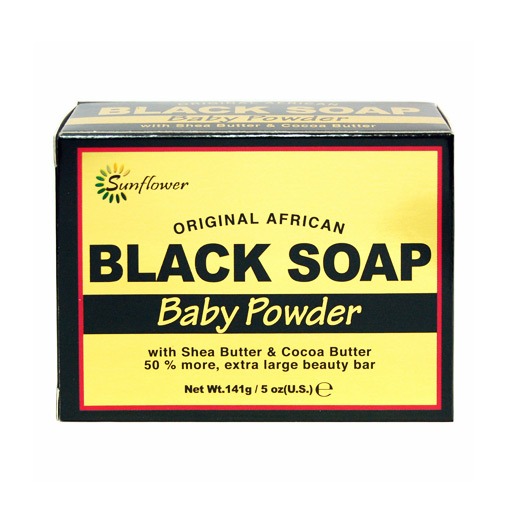 صابونة بخلاصة زبدة الشيا وجوز الهند برائحة بودرة الاطفال Baby Powder Scented Shea Butter & Coca